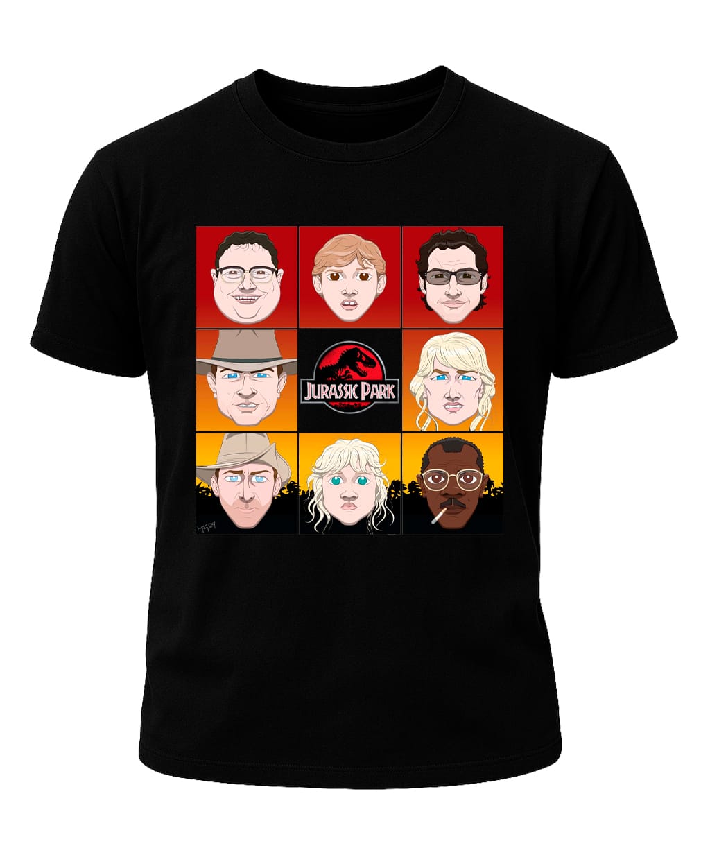 Poleras-100 Jurassic Park - Imagen 1