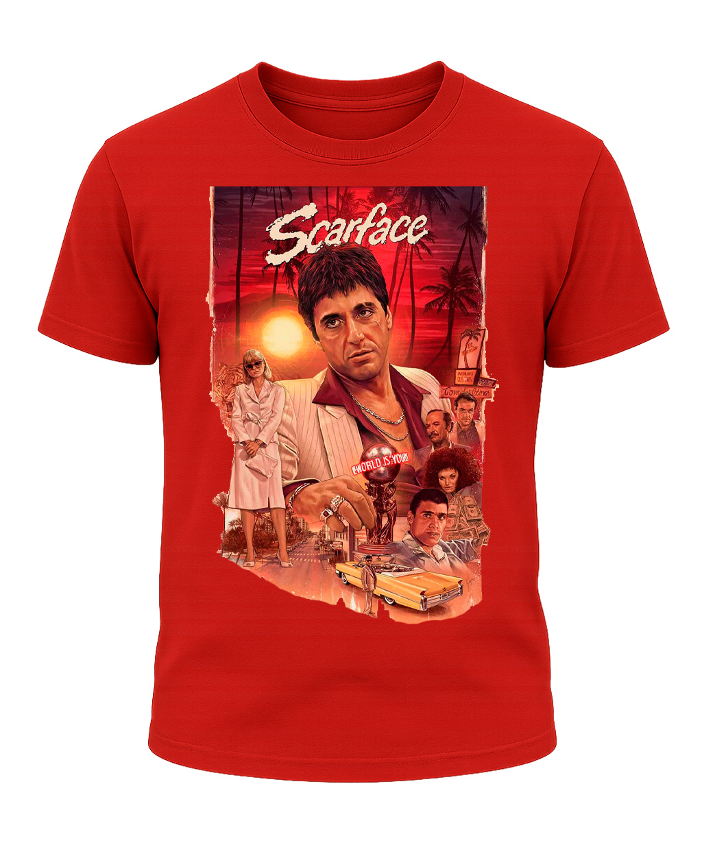 Poleras-105 Scarface - Imagen 1