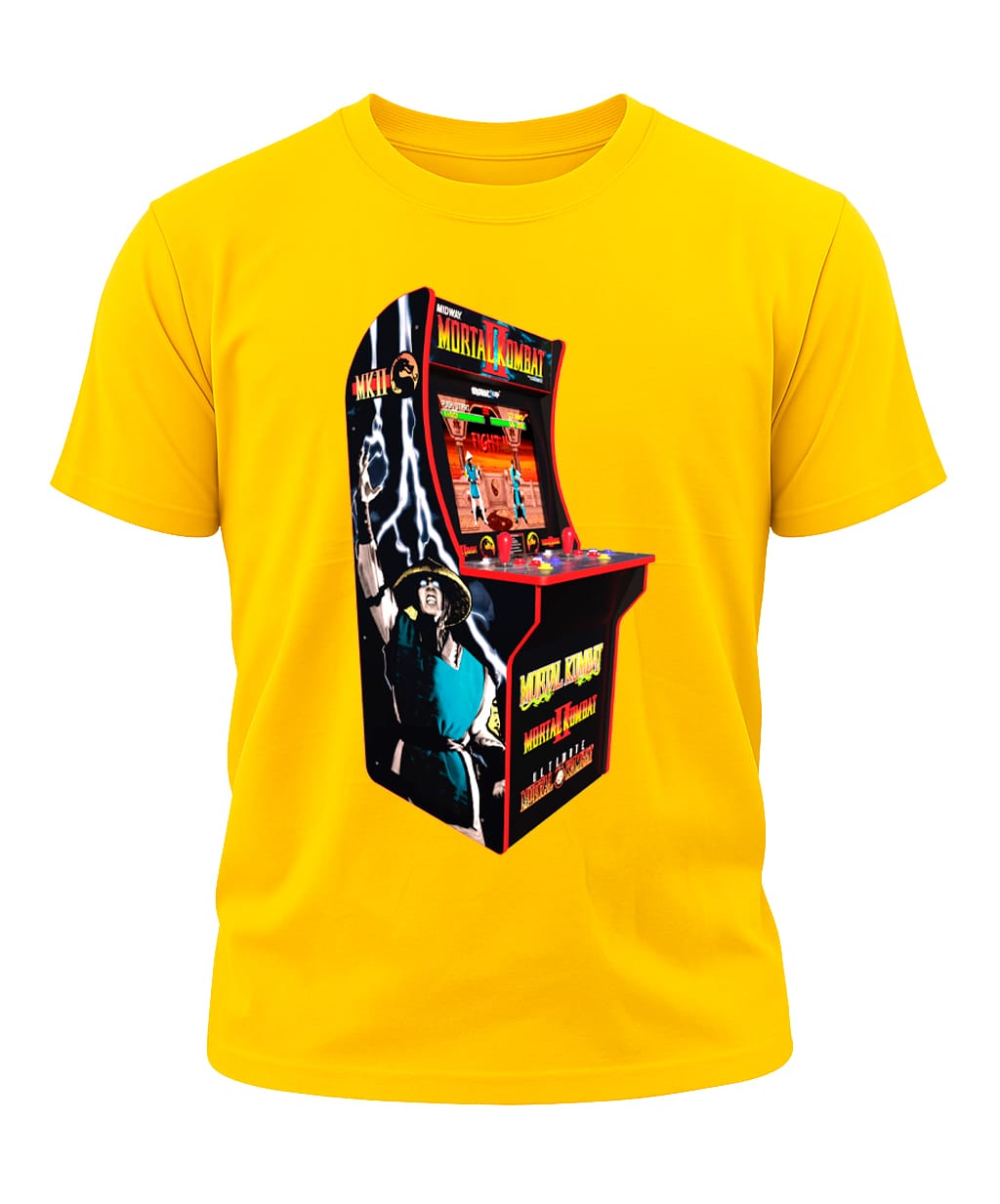 Poleras-60 Mortal Kombat II Arcade - Imagen 1