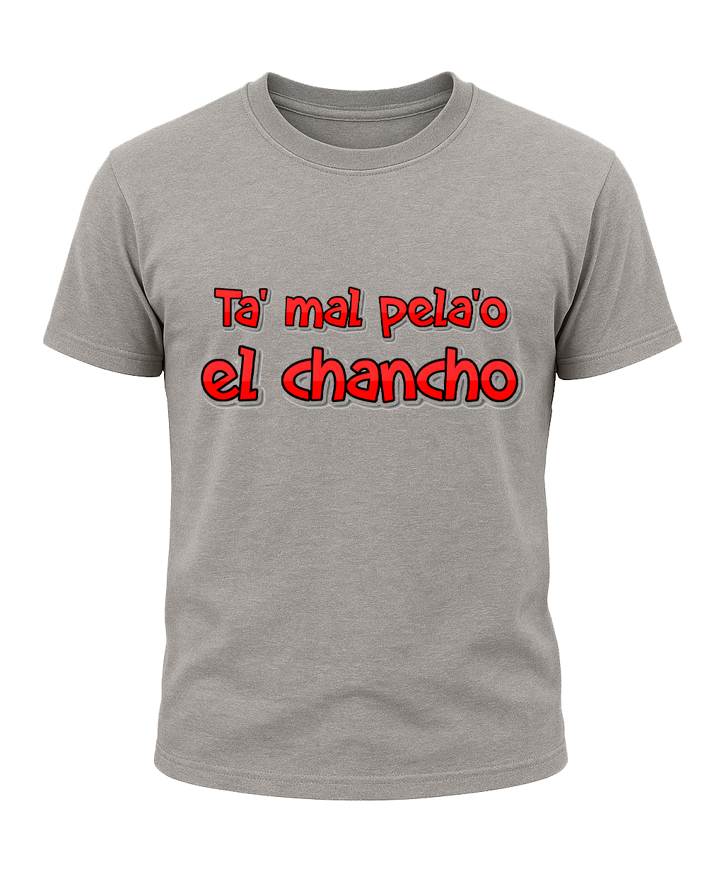 Poleras-62 Mal Pela'o el Chancho - Imagen 1